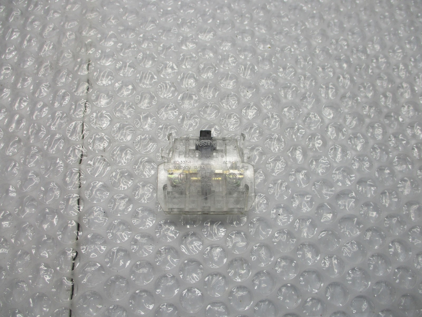 WESTINGHOUSE PB3B CONTACT BLOCK NSNP