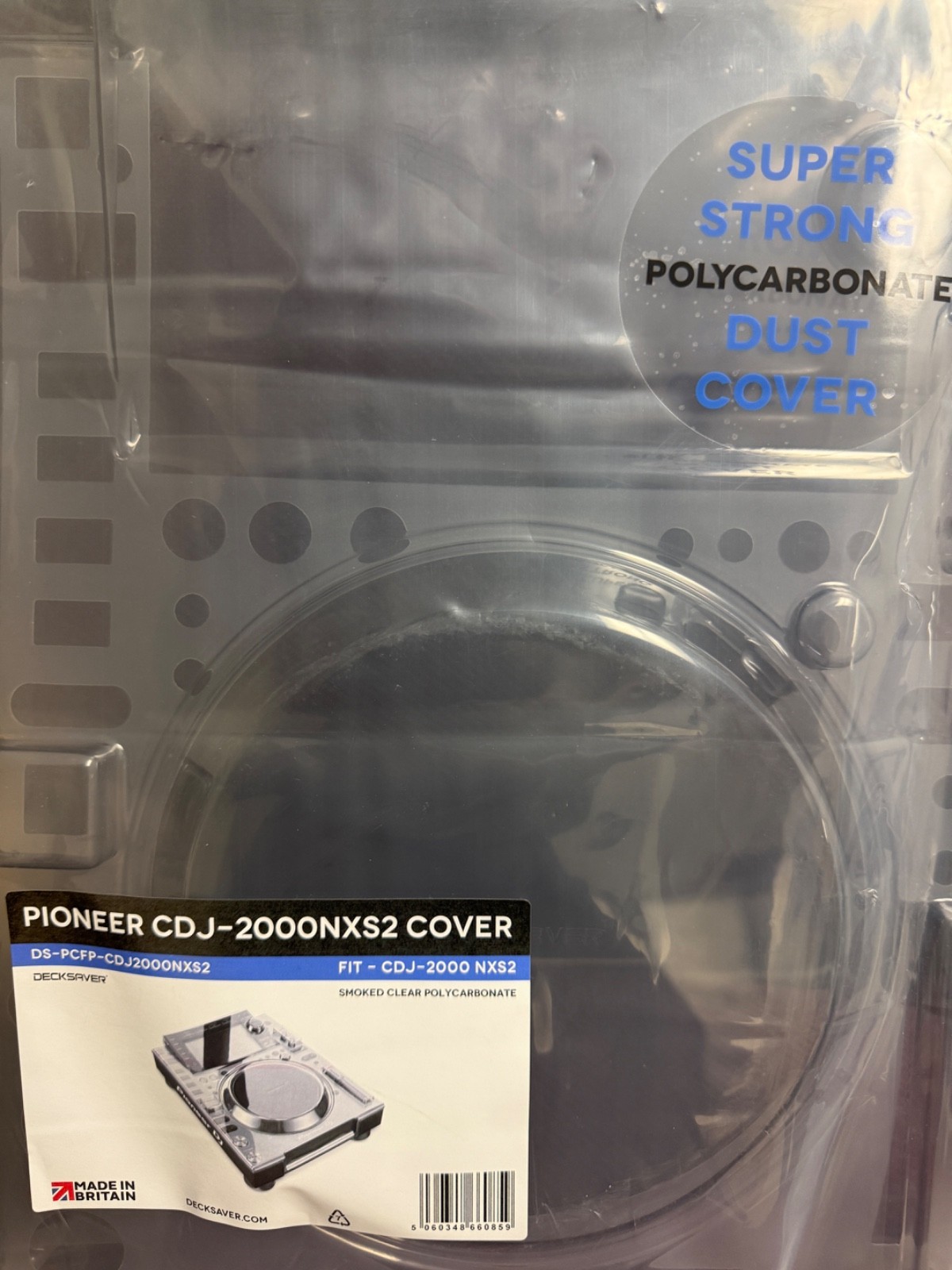 Decksaver Cover for Pioneer CDJ-2000 NXS2 (Smoked/Clear)