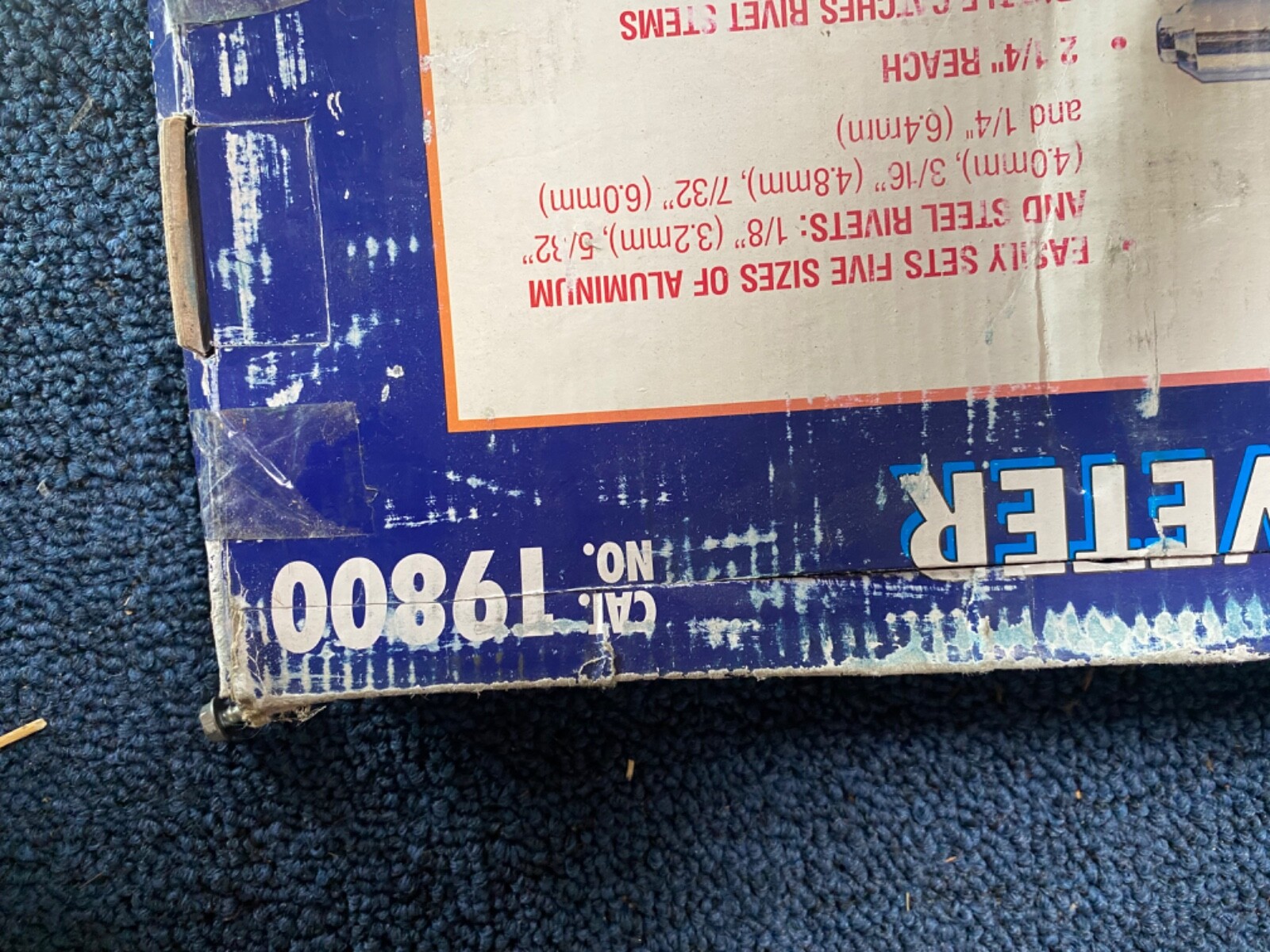 ToolAid 1/4 inch Rivet Tool 1980 New