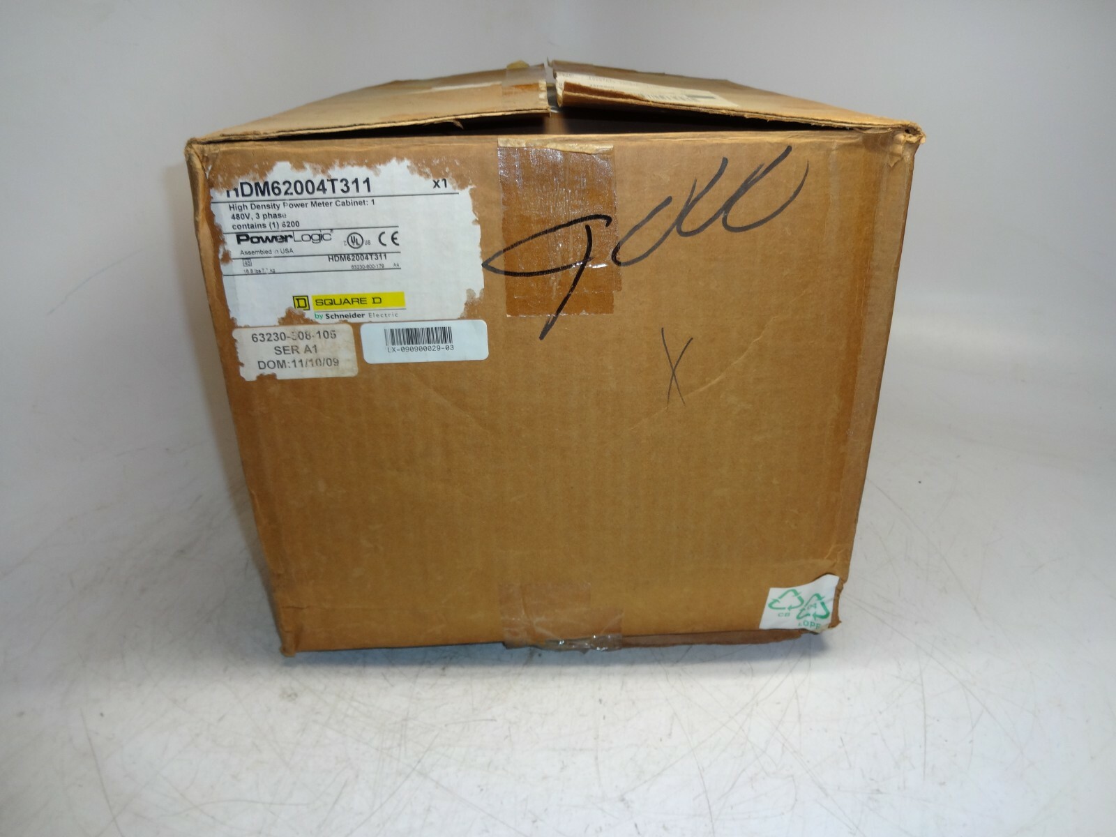 HDM62004T311 PowerLogic High Density Power Meter 480V 3-Phase HDM 6200 Square D