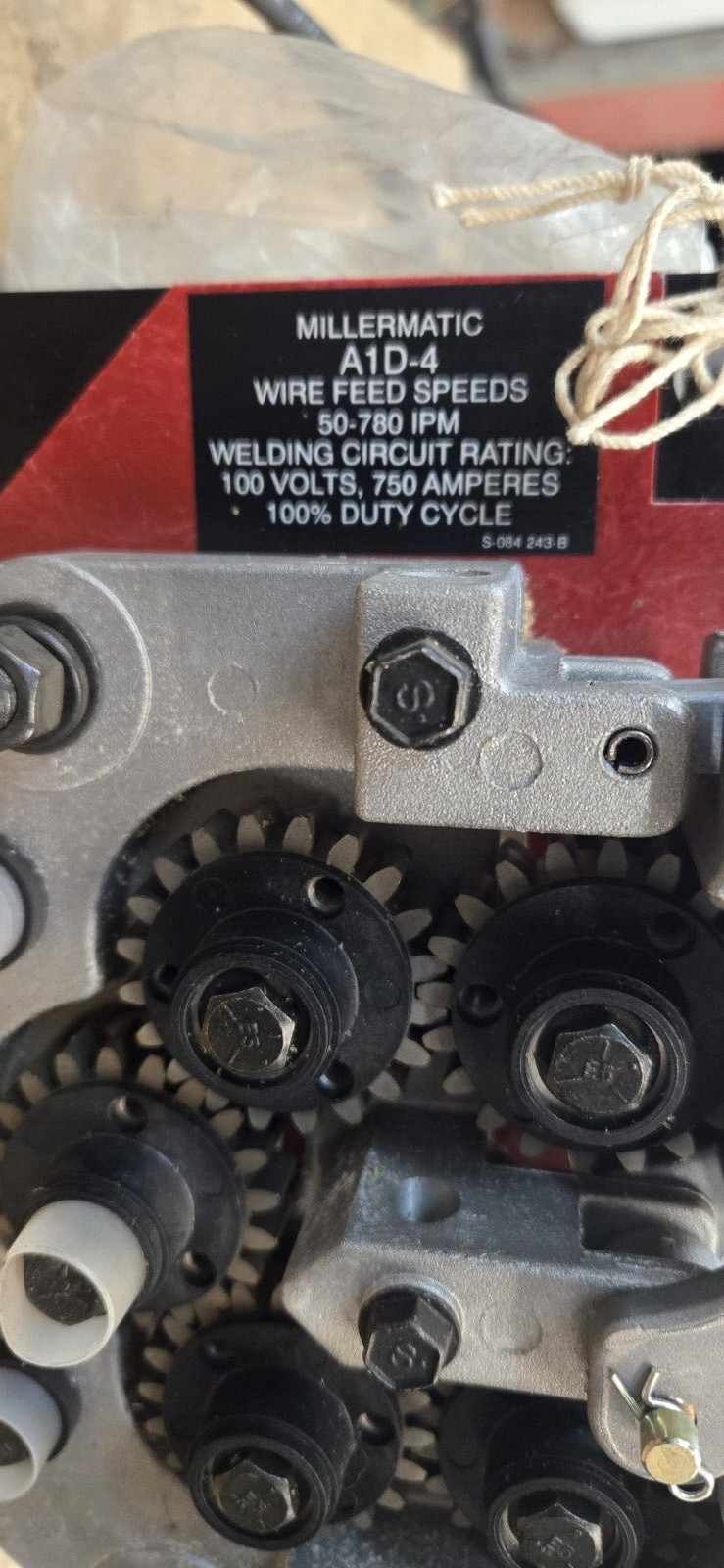 MillerMatic A1D-4 wire feeder, feed rolls not included, NEW - Old stock