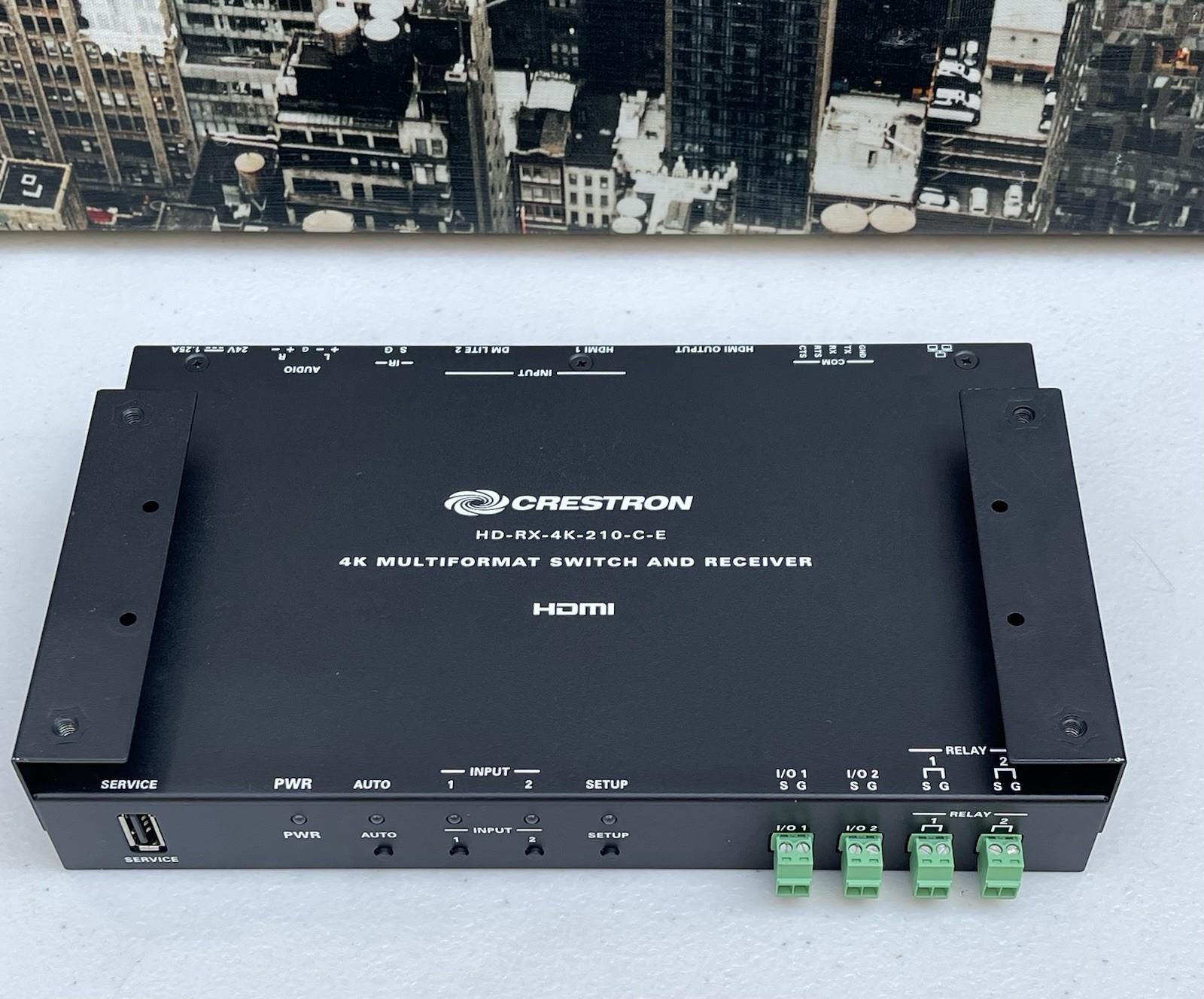 Crestron HD-RX-4K-210-C-E Multiformat Switch Transmitter (No Power Adapter)