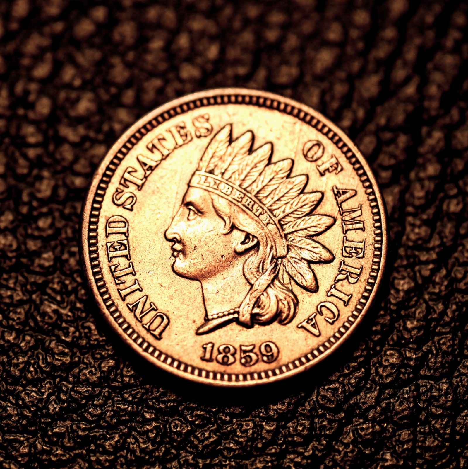 (ITM-8415) 1859 Indian Cent ~ AU++ Condition ~ COMBINED SHIPPING!