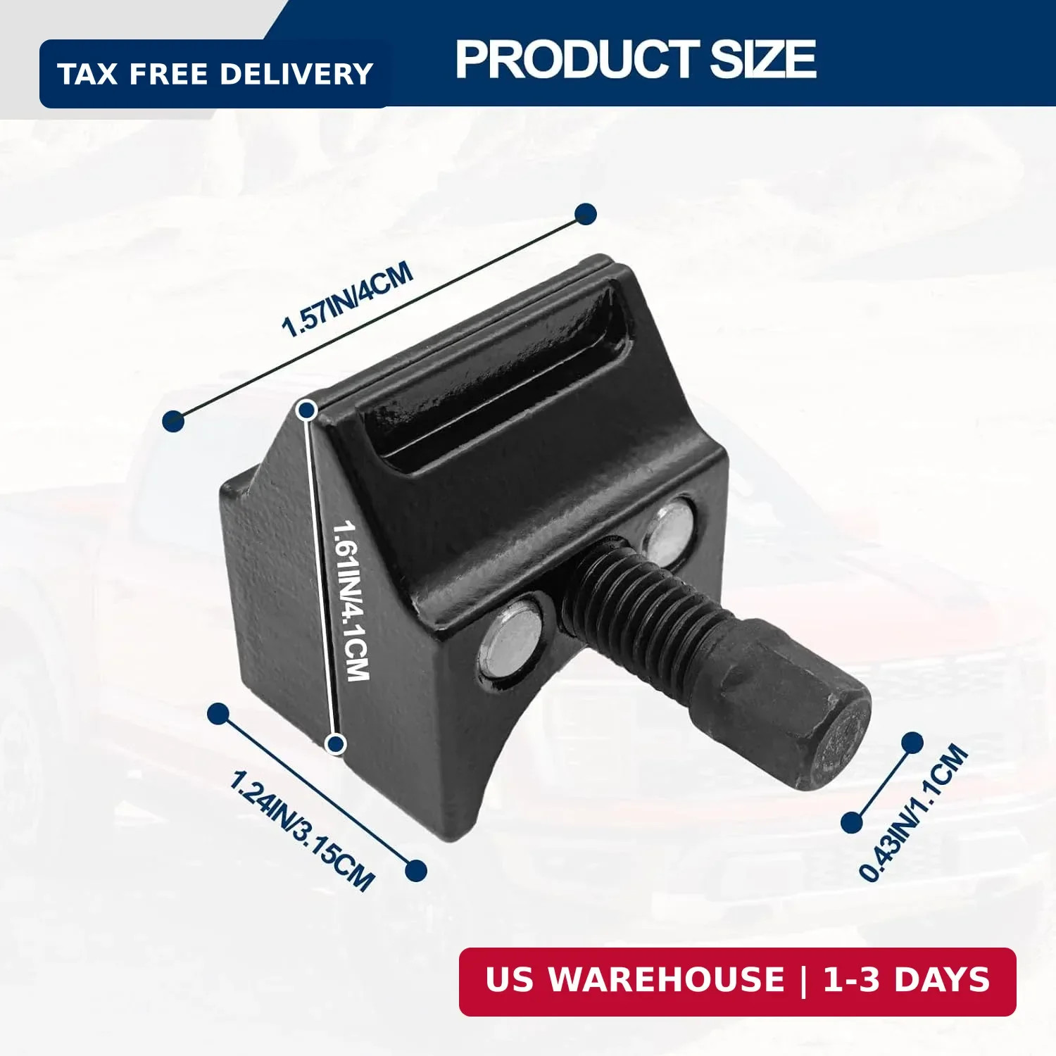 Automotive Universal Suspension Strut Split Hub Steering Knuckle Spreader Tool C