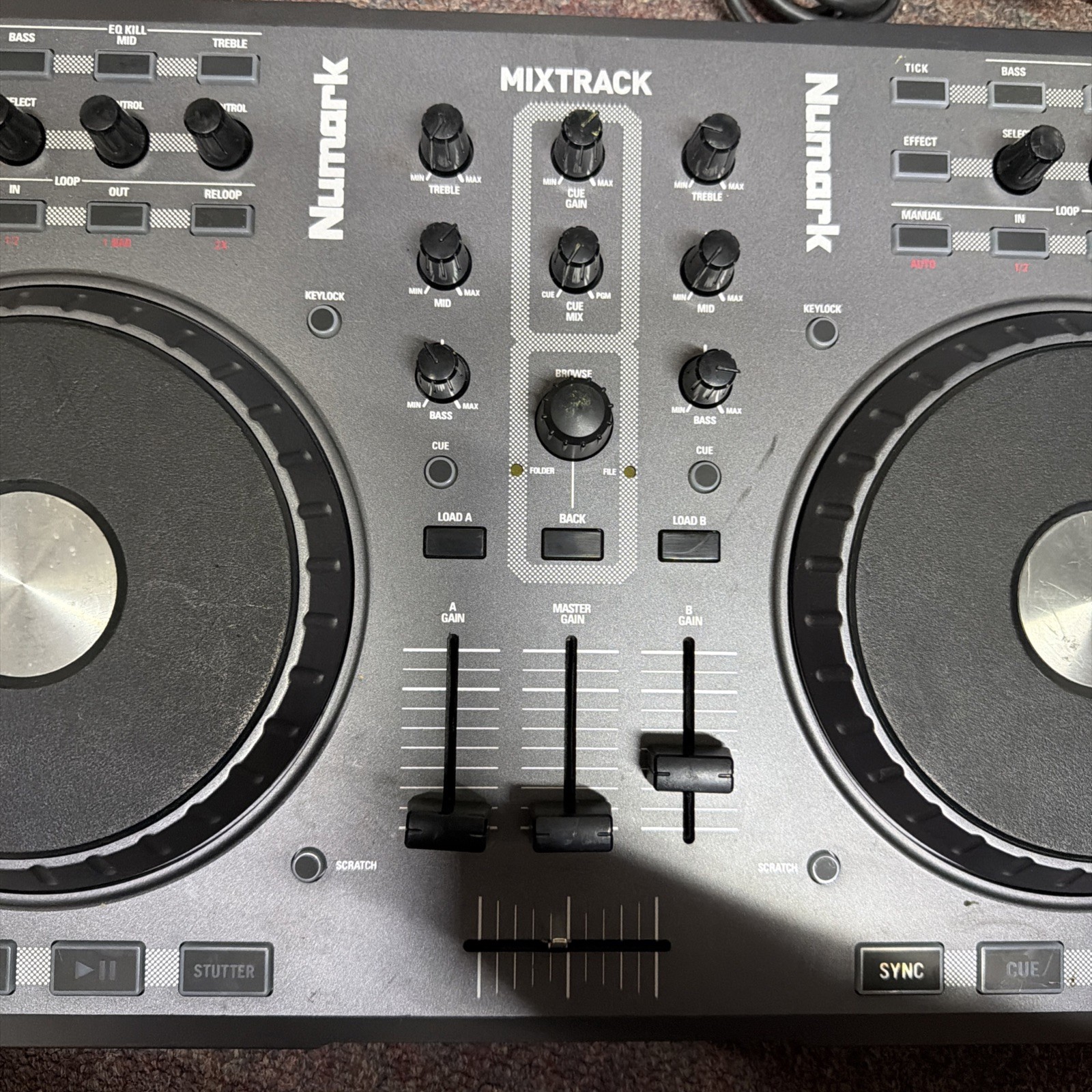 Numark Mixtrack USB DJ Controller Tested Working Original 1st Gen N382 2012