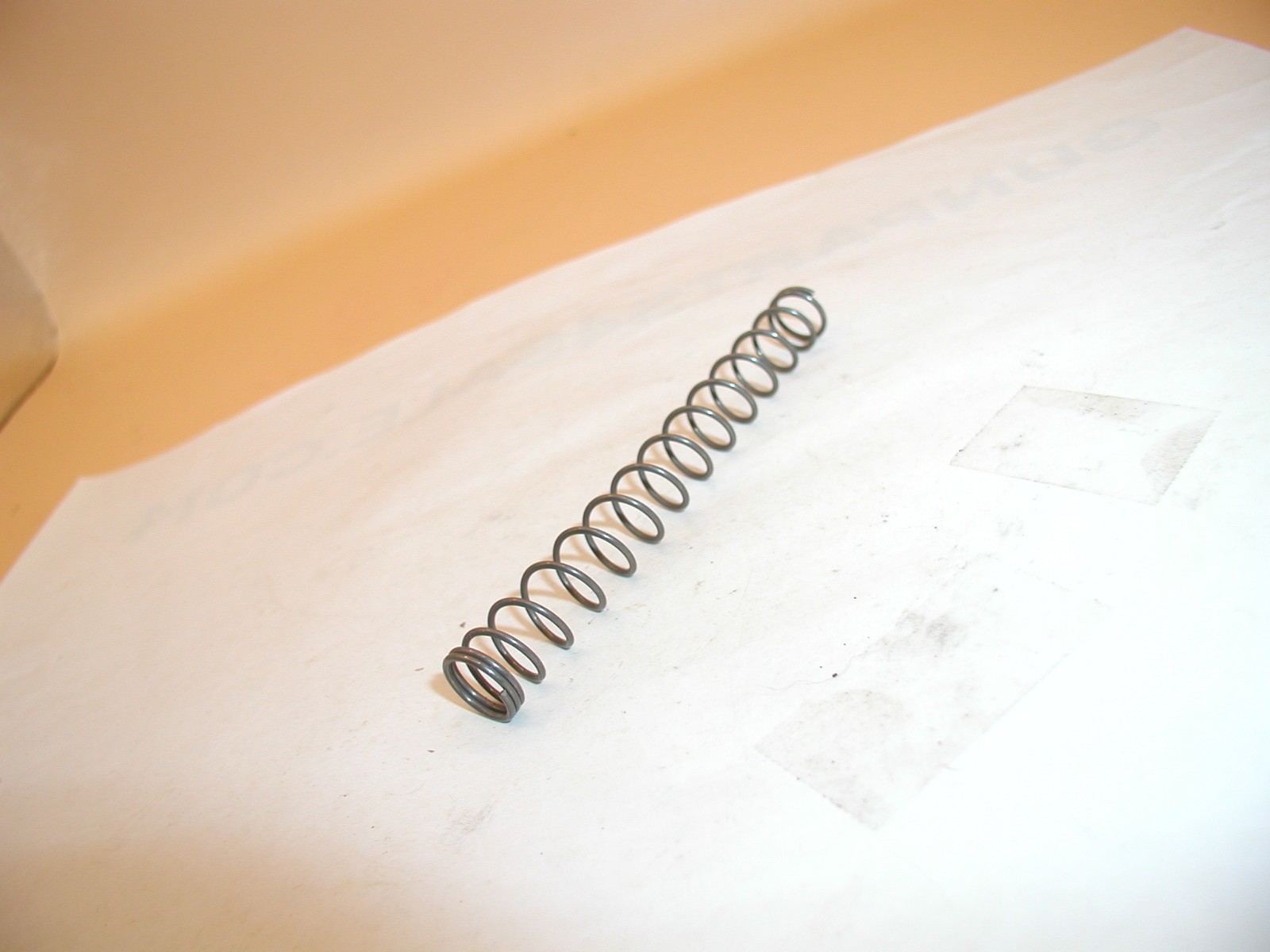 Barra 1858 Black and Gold Airgun - Barrel/Recoil Spring