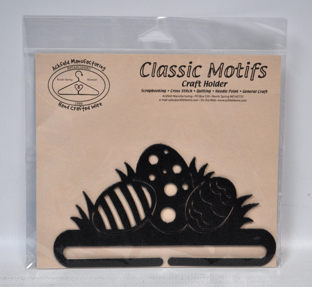 Classic Motifs 6 Inch Easter Eggs Craft Holder