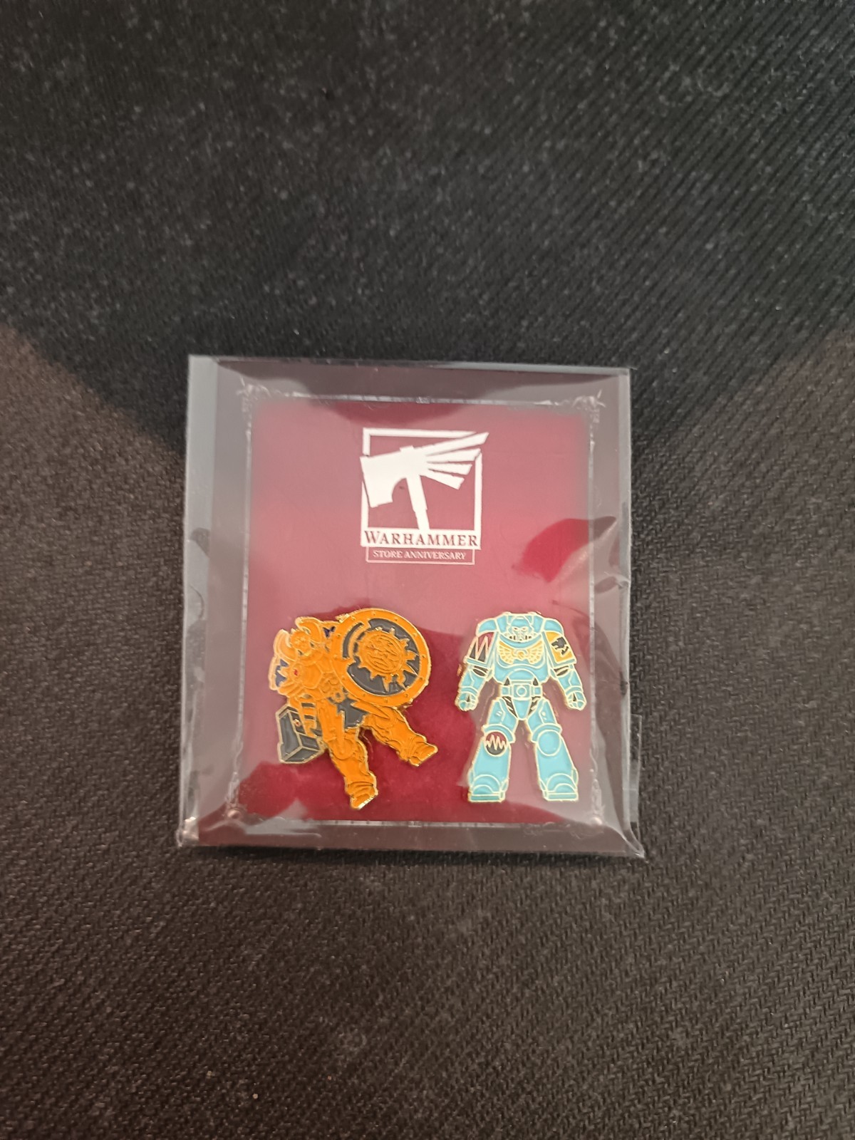 Space Wolf & Stormcast Eternal Badge-Pin-Metal-Marine Warhammer Anniversary-40k