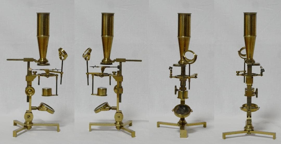 Dorondo Universal Microscope Antique Made in 1776-1790
