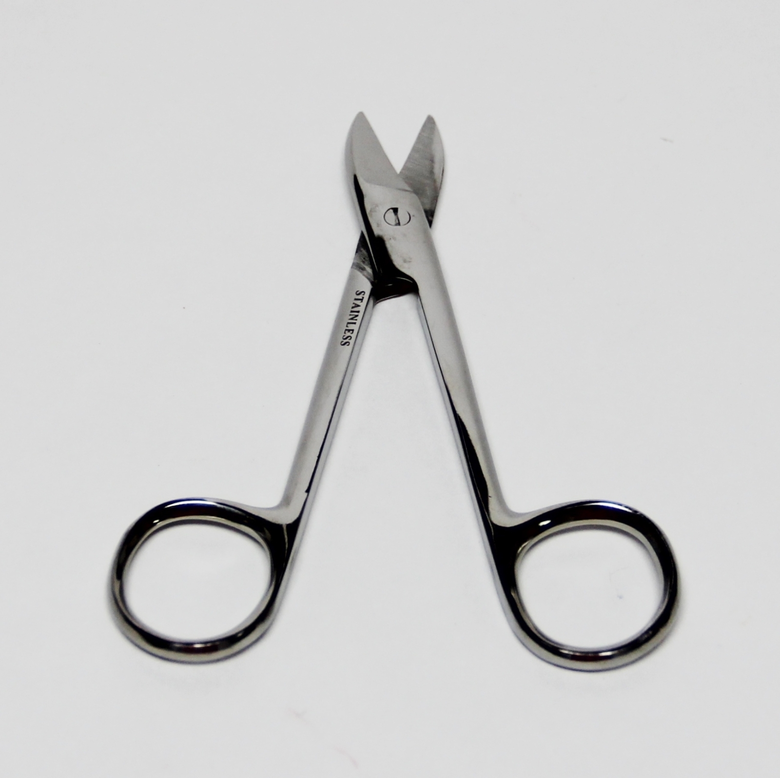 DENTAL MEDICAL SCISSORS CROWN/ BRIDGE STRAIGHT STAINLESS STEEL 099-1244