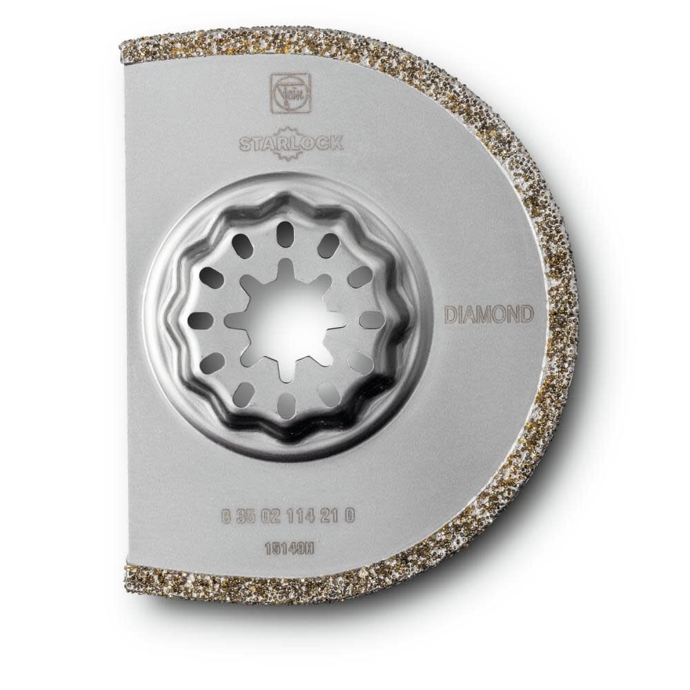Fein Starlock 114 Diamond Saw Blade For The Removal Of Marble Epoxy Resin And