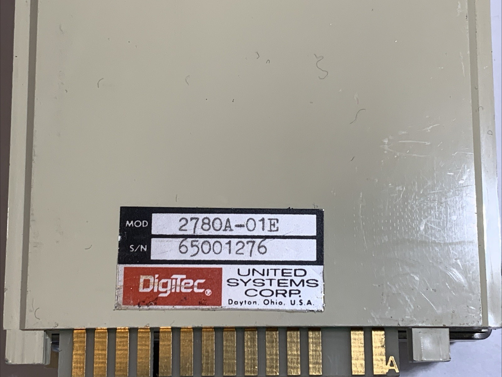 United Systems Corp. Digitec 2770A Panel Meter