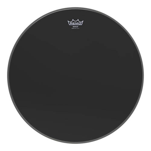 Banjo Head, Ebony, 11 Diameter, Low Collar