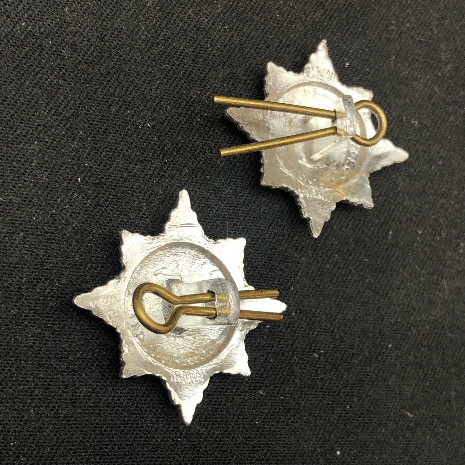 Original British Collar Badge Pair - Royal Dragoon Guards