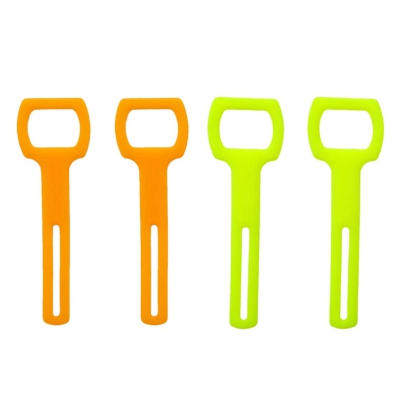 4pcs Adjustable Diving Strap Silicones Regulator Octopuses Wrap Holder