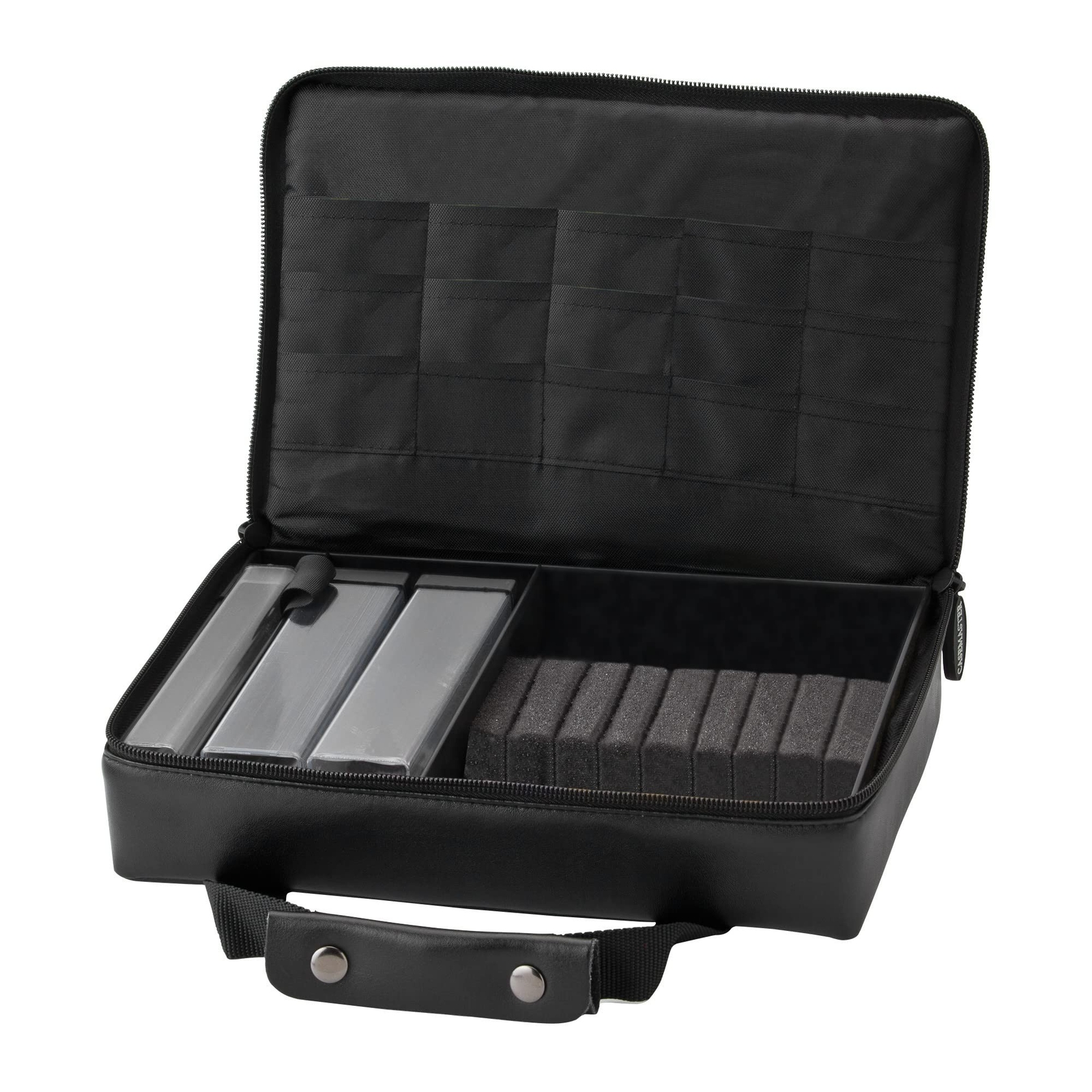 The Pro Leatherette Dart Case with Leather-Like Exterior Covering, Holds 9 St...