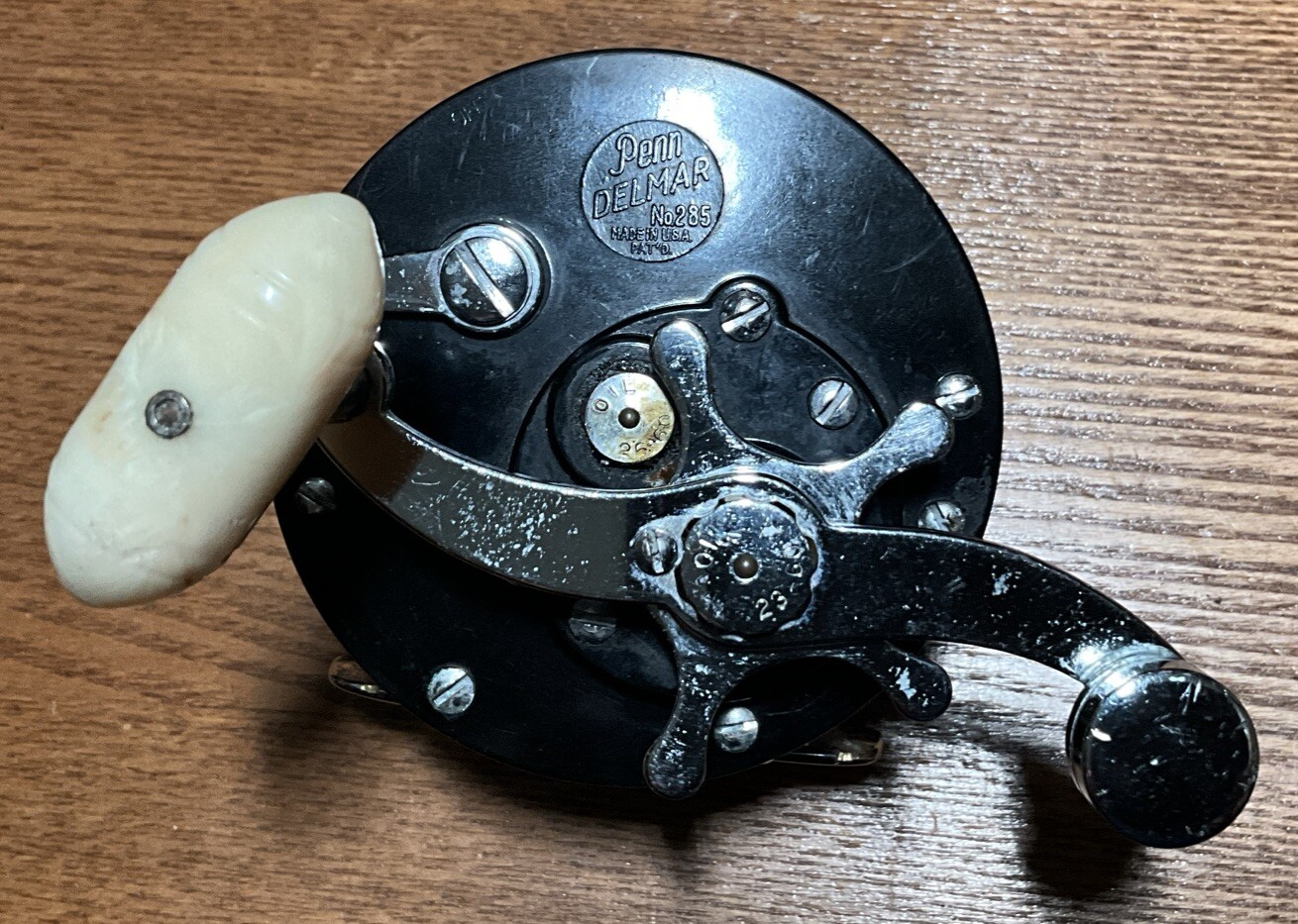 Vintage Penn DelMar No. 285 Conventional Saltwater Fishing Reel