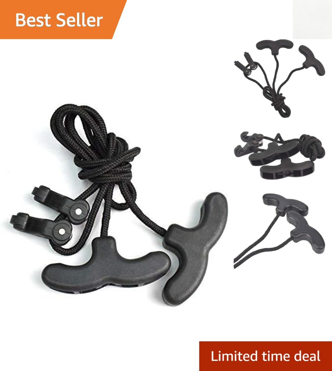 Efficient Crossbow Cocking Tool - Double Handle Design for Easy Operation