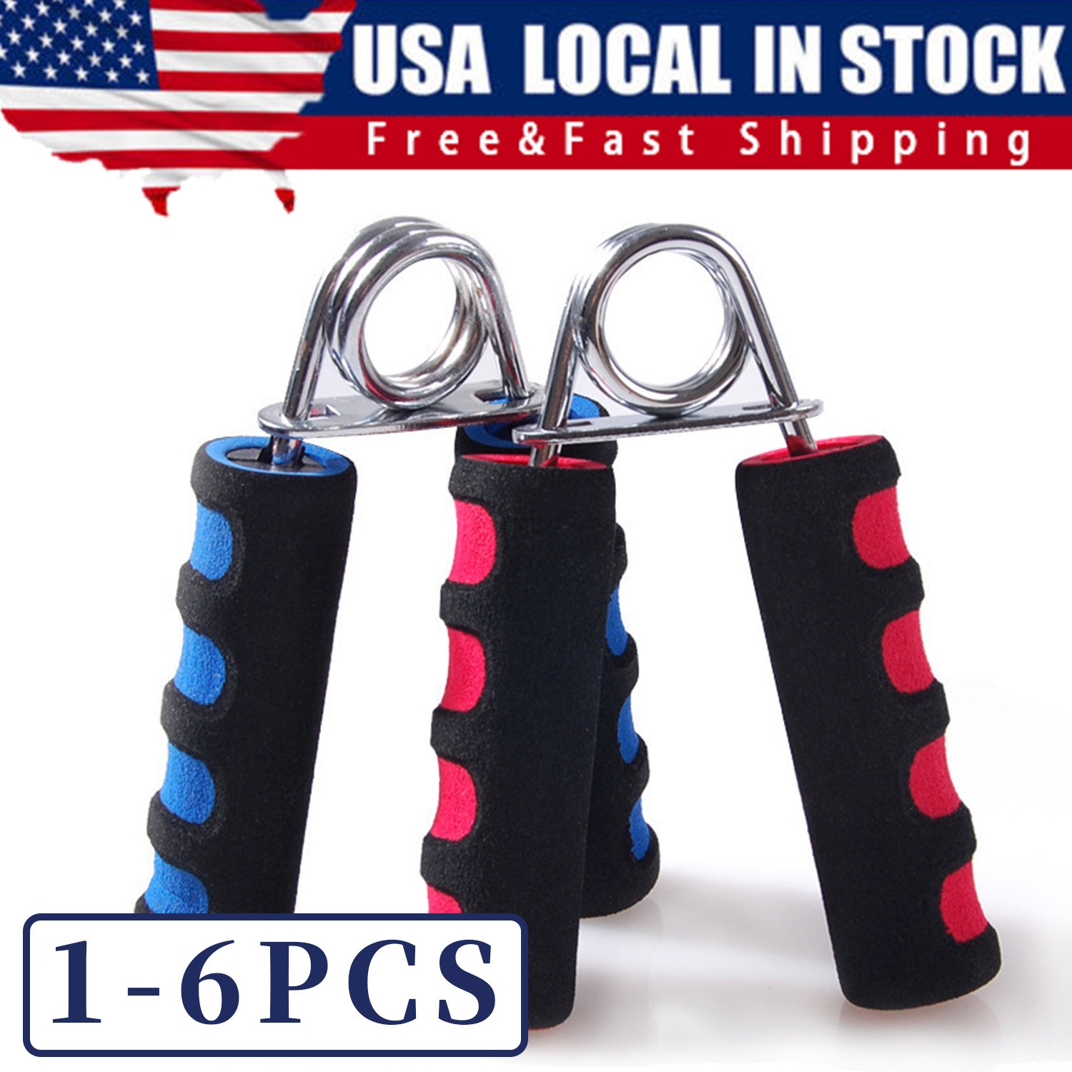 Hand Grip Strength Power Trainer Gripper Strengthener Gym Exerciser Hard Trainer