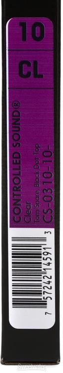 Remo Controlled Sound Clear Drumhead - 10" - with Black Dot