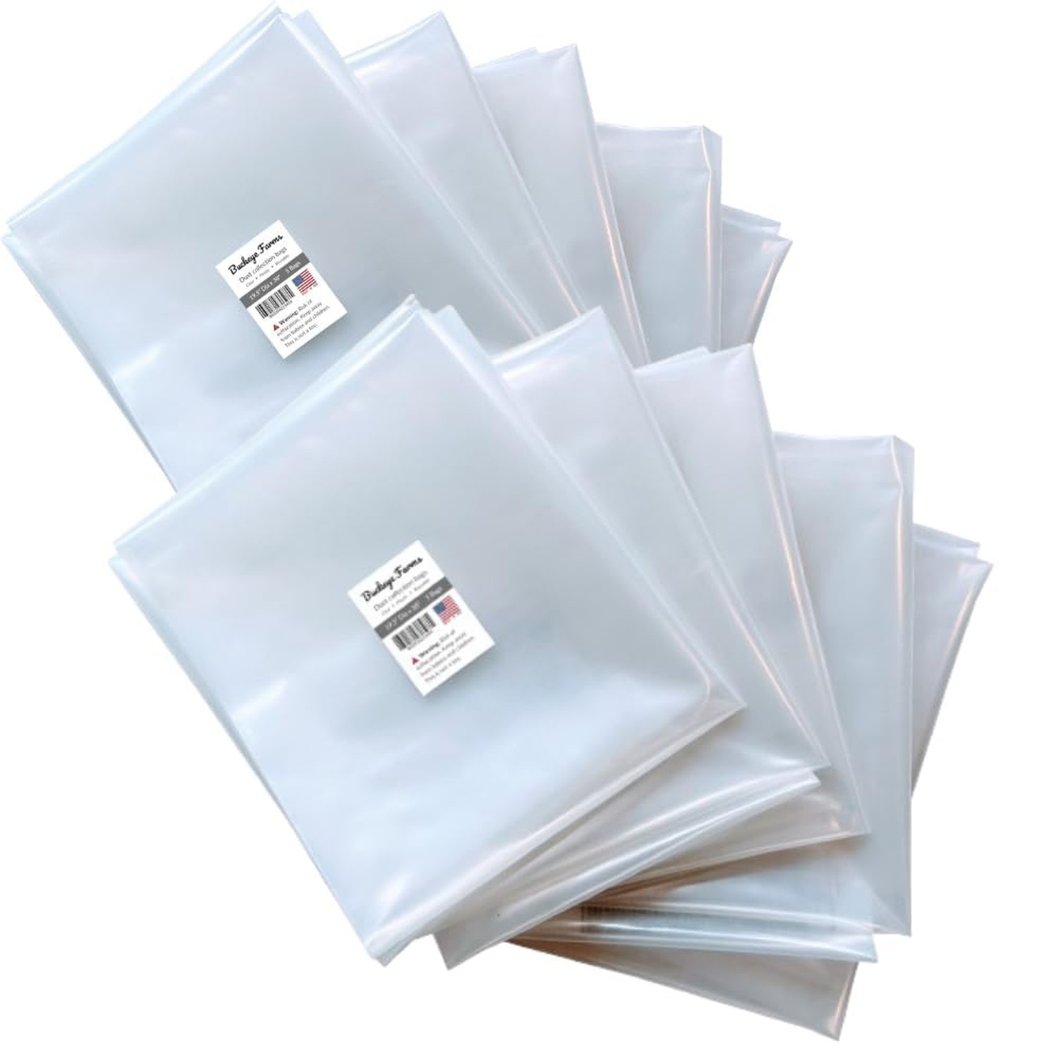 Harbor Freight Dust Collector Bags for Central Machinery 35 and 70 Gallon Dus...