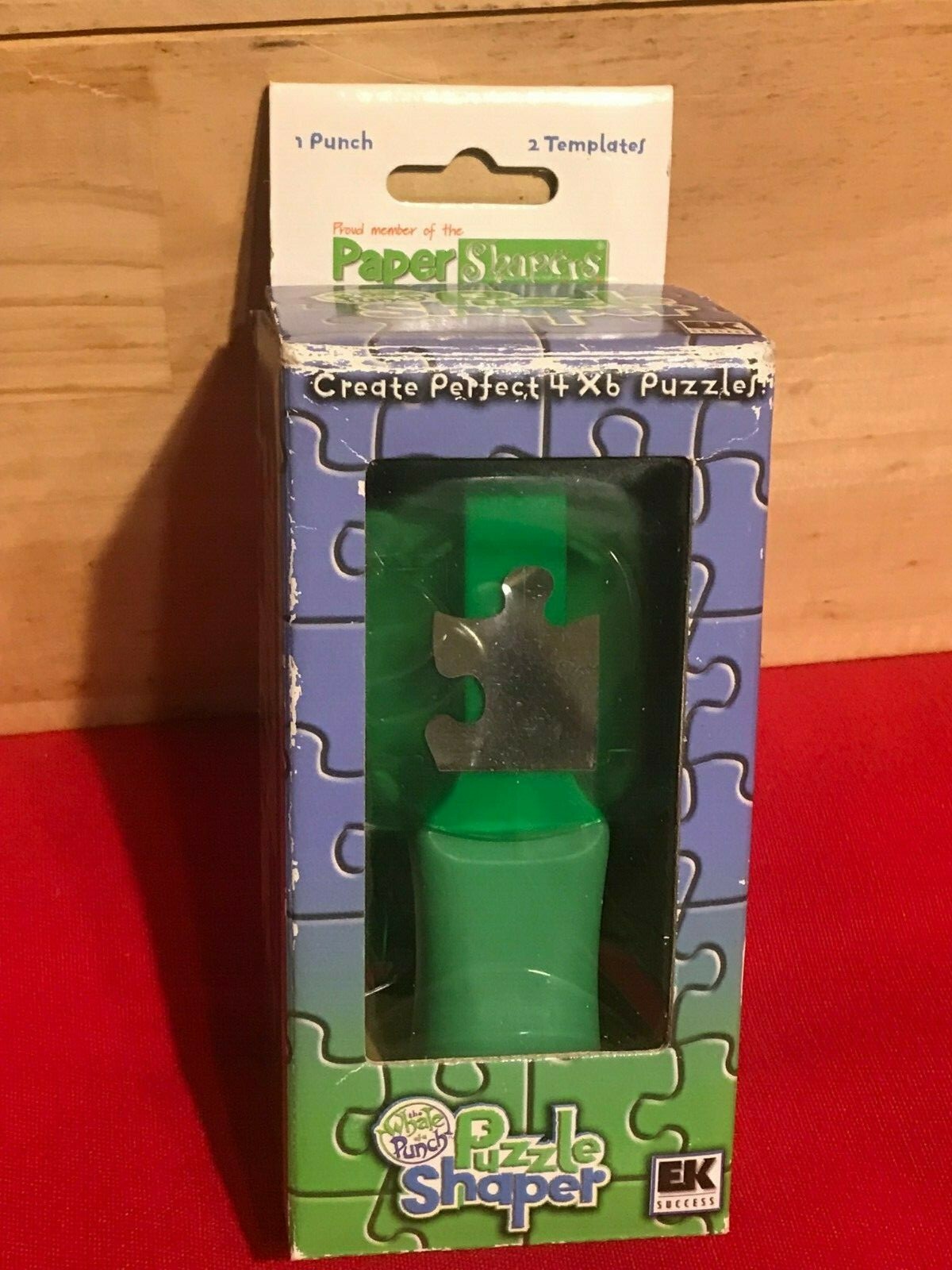 EK Success - Puzzle Shaper Punch - The Whale of a Punch - New