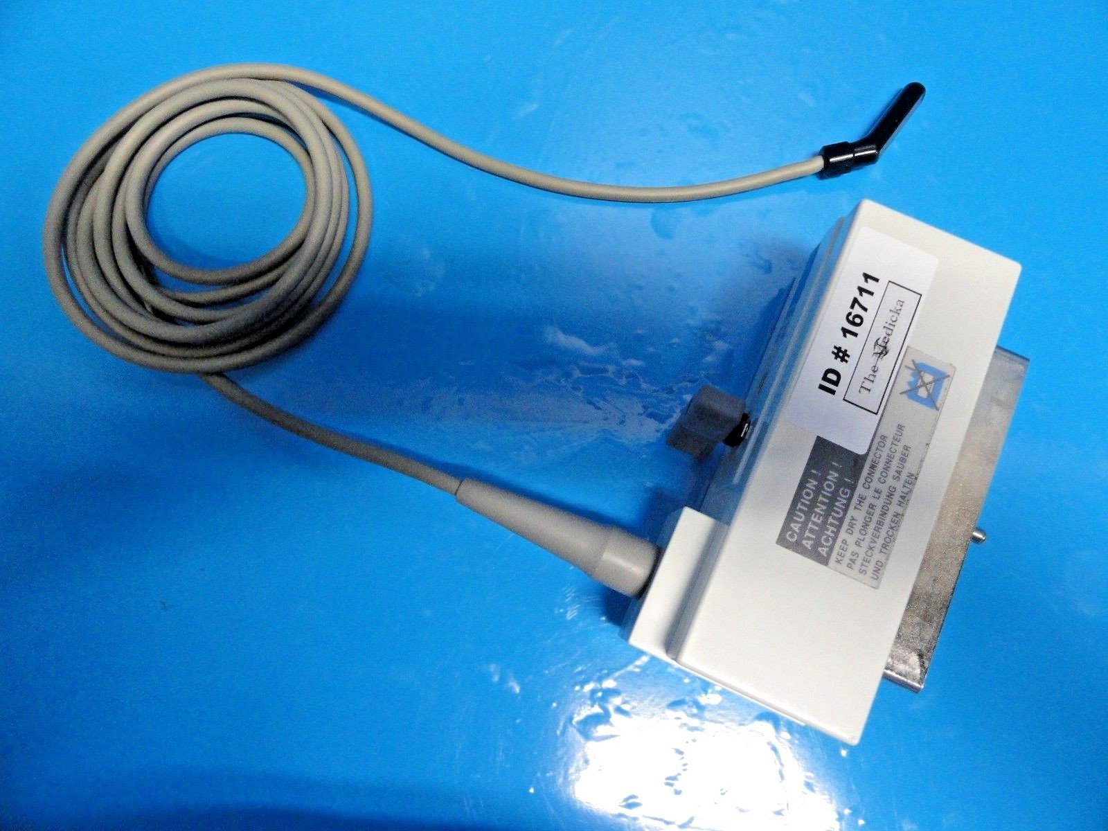 Biosound Esaote Biomedica IOE13A 7.5 MHz Ultrasound Transducer Probe ~16711