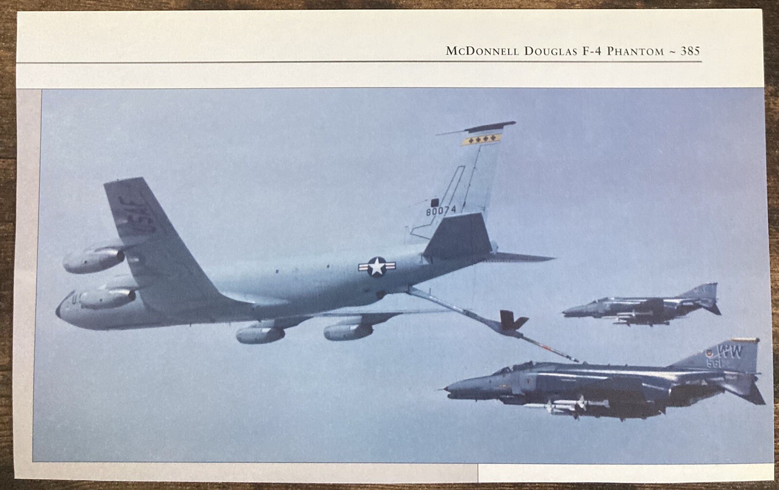 Book Clipping Photo McDonnell Douglas F-4G Phantoms Desert Storm