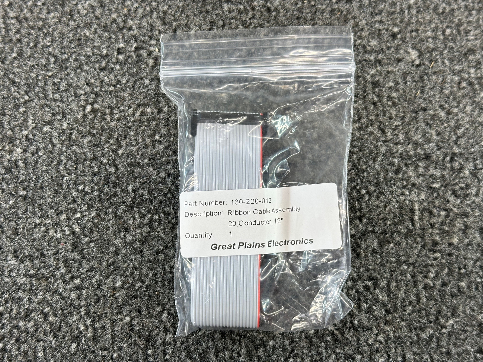 Bally Williams Pinball Machine Display Board Ribbon Cable 20 Pin 12 In NEW
