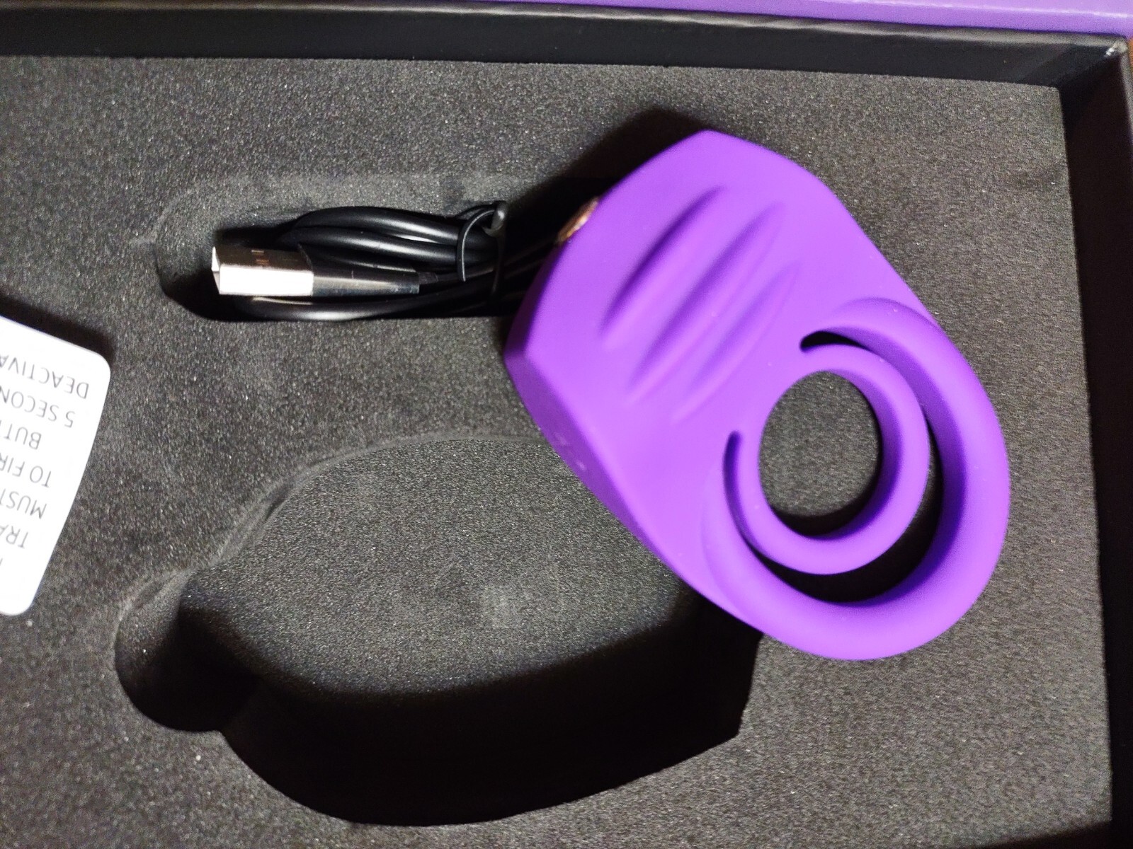 NEW Seductive Spotlight Collection multi settings purple usb to charge vibrator