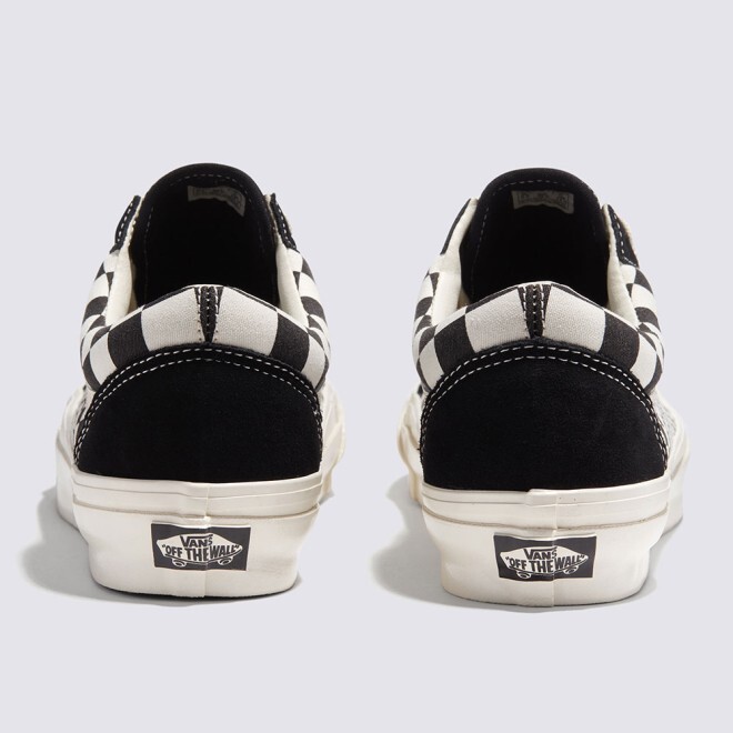 Vans Radial Checkerboard MTE Old Skool Skate Sneakers Black VN000CY2T5O US 4-13