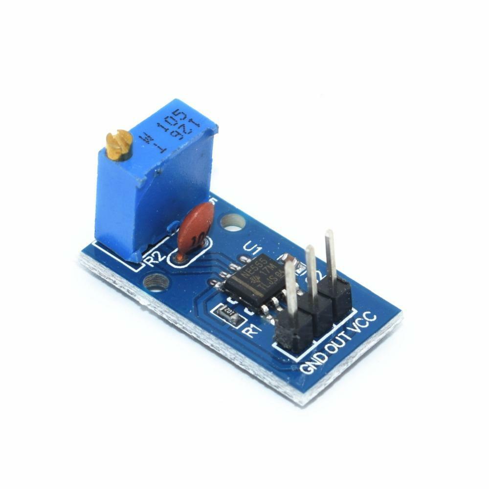 NE555 Duty Cycle Pulse Frequency Adjustable Square Wave Generator Module