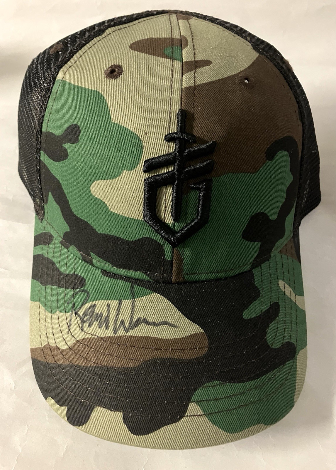 Remi Warren Hunting Hunter Gerber Knives Shot Show Hat Cap Promo Autograph New