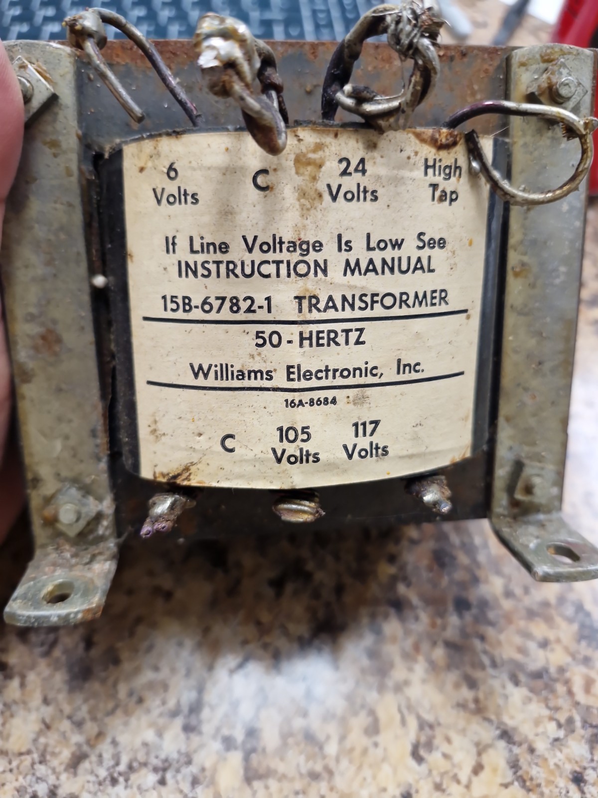 William's EM Pinball Machine USED Transformer 15B-6782-1