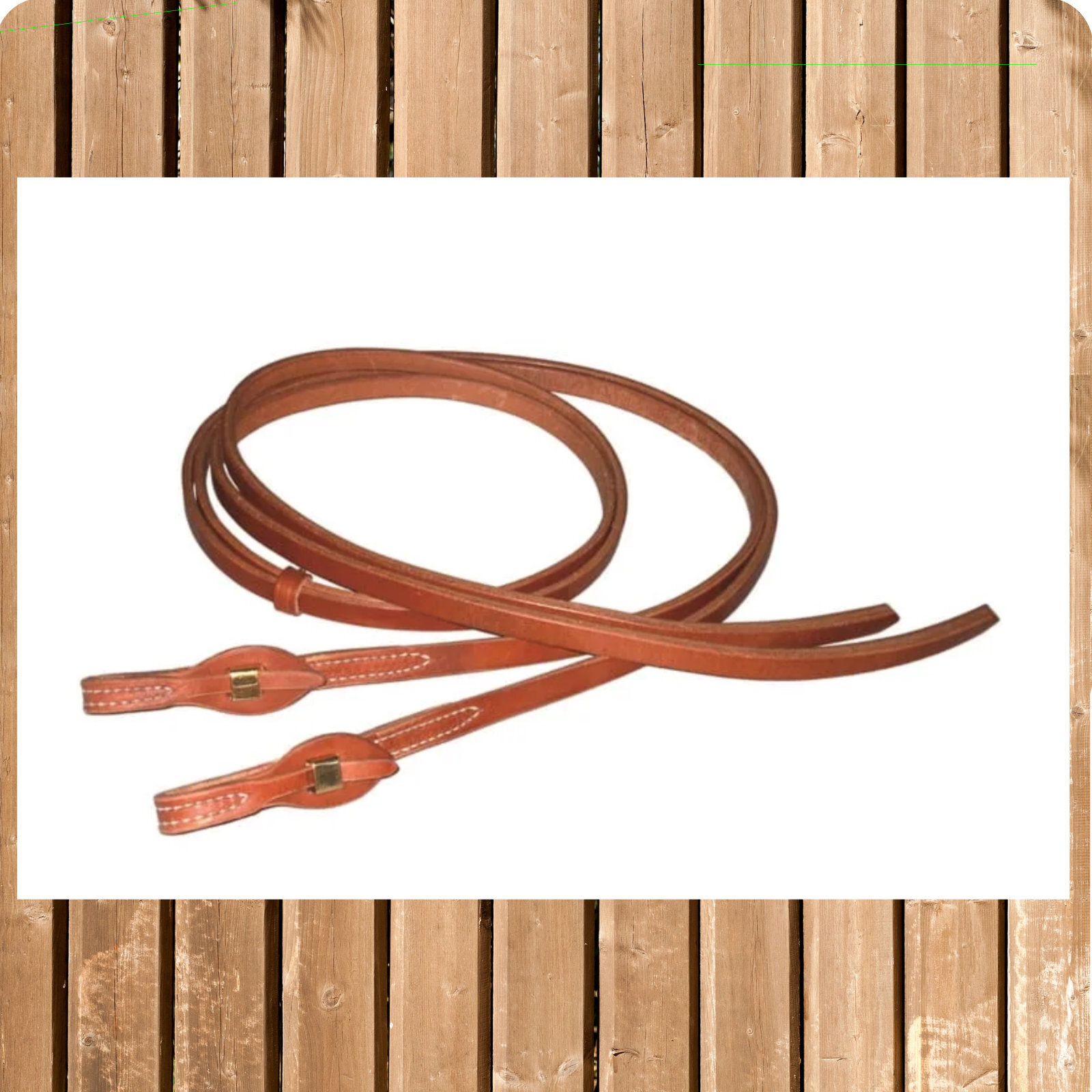 ProLine Western Reins Harness Quick Change 5/8 x 8, Heavy Professional Reins Extra Long