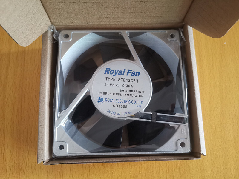 1PC  24V 0.30A 12CM cooling fan  Fan TYPE STD12C7H 12038
