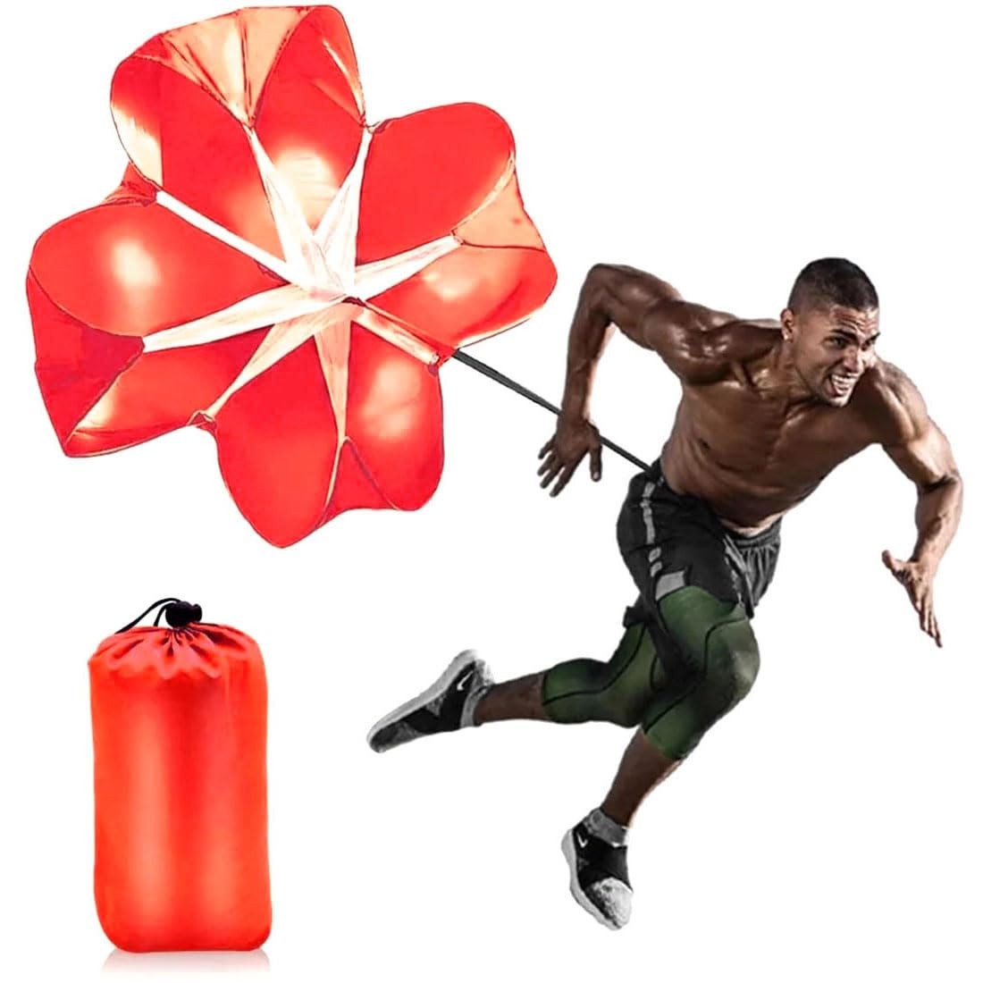 56 Inch Running Speed Chute Resistance Parachute for Runner Football Soccer