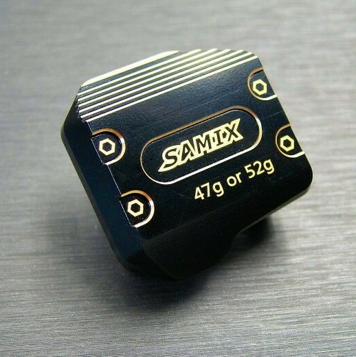 Samix RC Axial SCX10 III Brass Adjustable Diff Differential Cover SCX3-4075