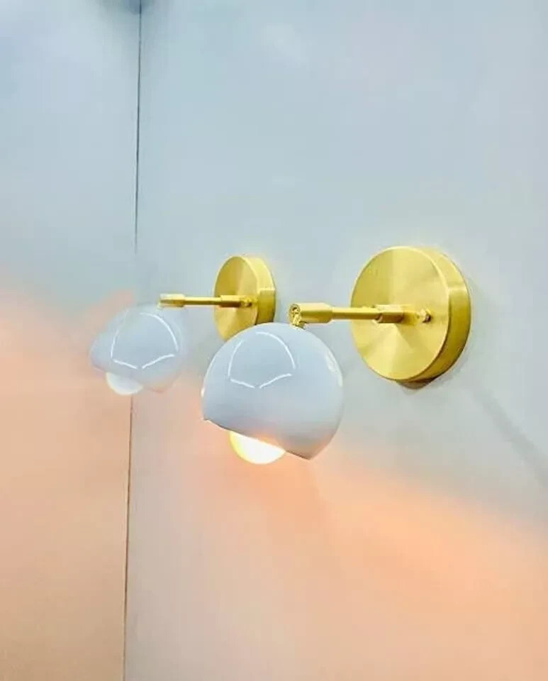 Italian Diabolo Wall Light Mid Century Pair of 1950's Style Stilnovo  Wall Lamp
