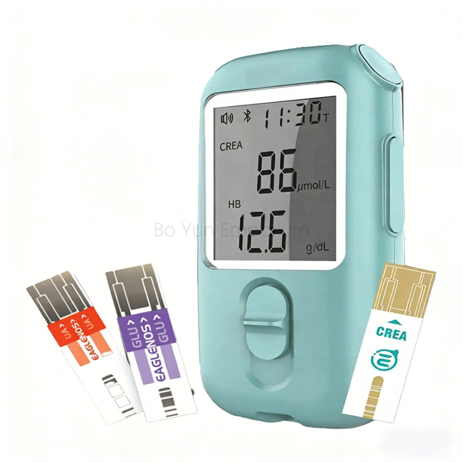 5-IN-1 Creatinine Meter Blood Glucose/Uric Acid Test with Sampling Pen & Strips