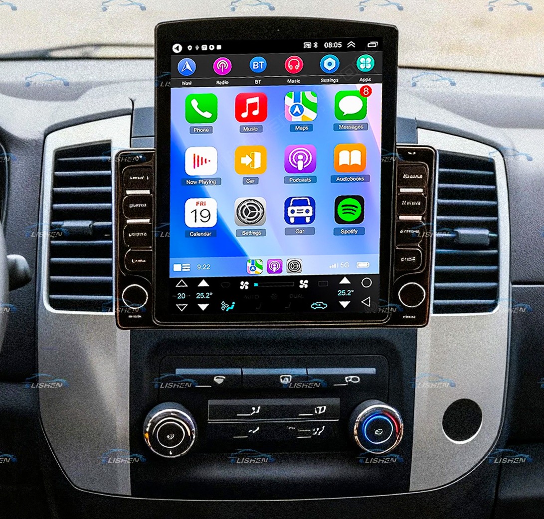 For Nissan Frontier 2015-2021 9.7'' CarPlay Android15 Car Stereo Radio GPS