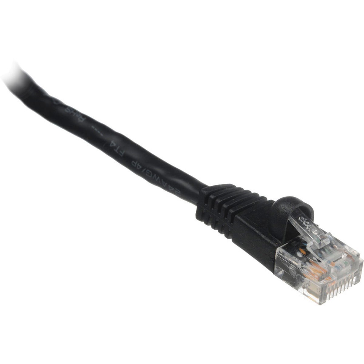 Comprehensive 14' Cat6 550 MHz Snagless Patch Cable, Black
