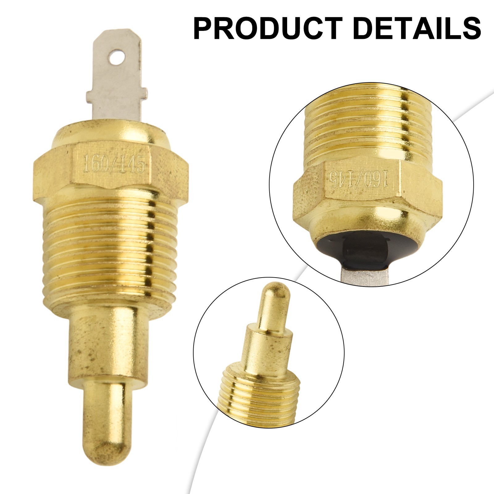 Enhanced Grounding Thermostat Switch for 38 Inch Electric Radiator Fan