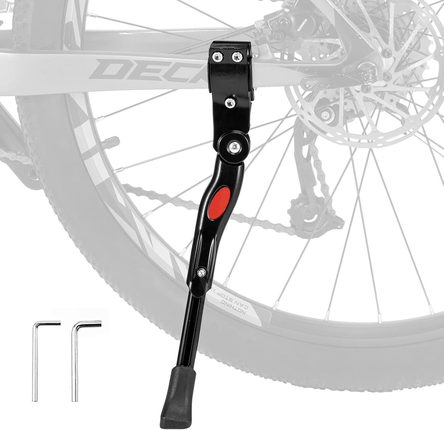 ROCKBROS Adjustable Aluminium Alloy Kickstand for 22''-28'' Mountain & Road Bike