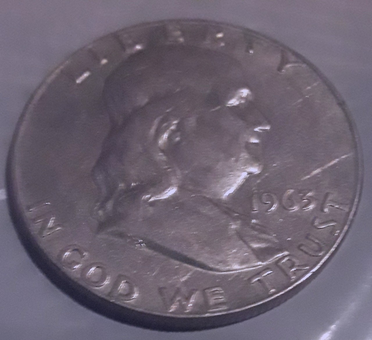 1963 Ben Franklin Half Dollar 50c Coin (D) Solid Collectible 50cents 90% Silver