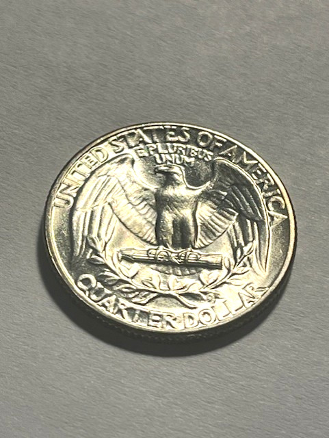 1947-P Washington Quarter/Silver/Unc+ #2253