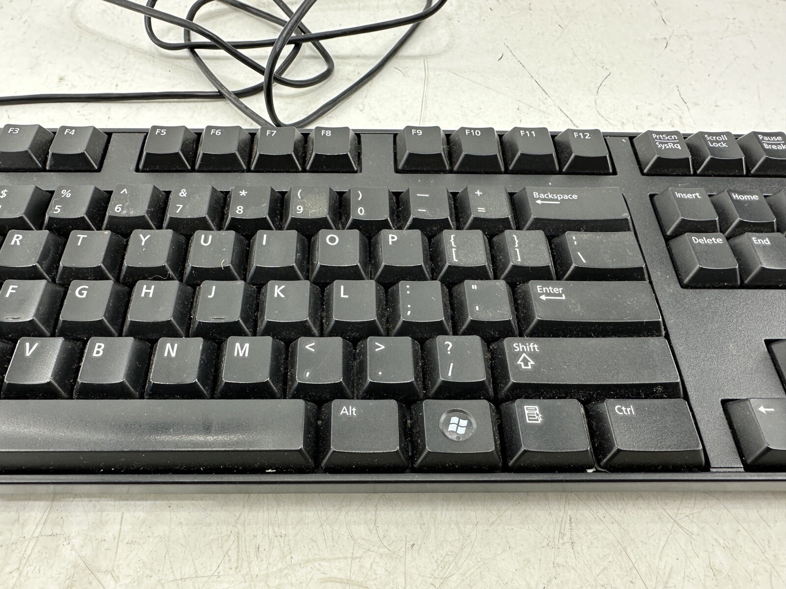 Genuine Dell L30U Quiet Slim Black USB Keyboard Wired