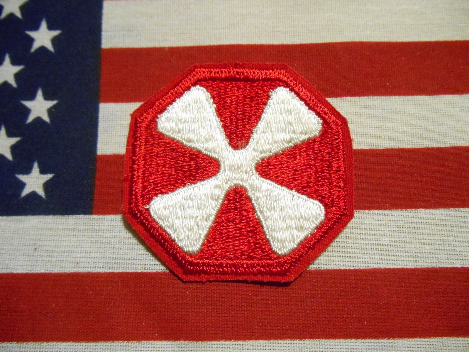 8TH ARMY PATCH C/E NO GLOW