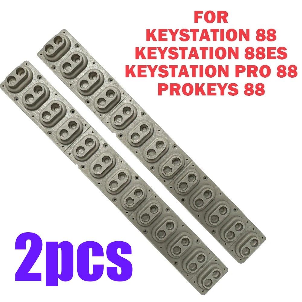 2PCS 13Key Contact Conductive Strip For M-Audio KeyStation 88 88es Pro88 ProKeys