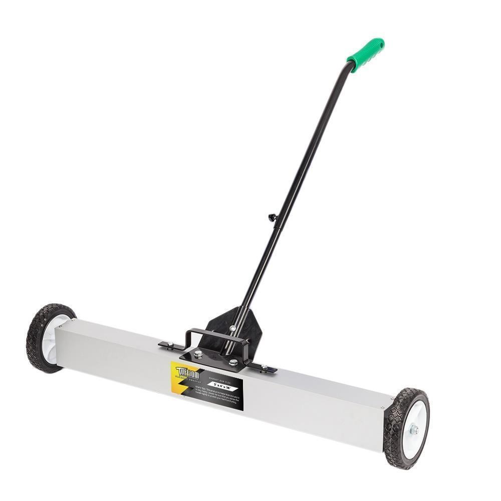 36 Inch Magnetic Sweeper with Quick Release Latch for Nails Screws Collection US